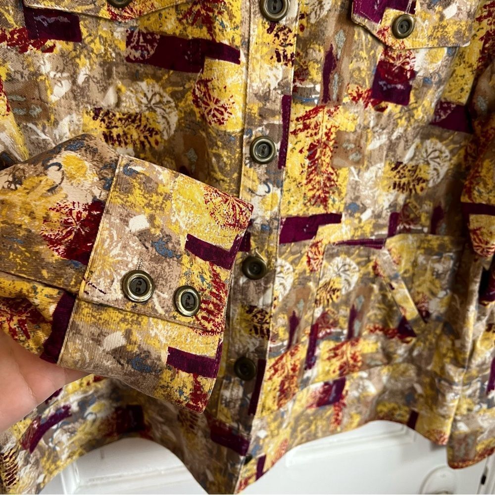 Christopher & Banks Multicolor Jacket L - Picture 6 of 8